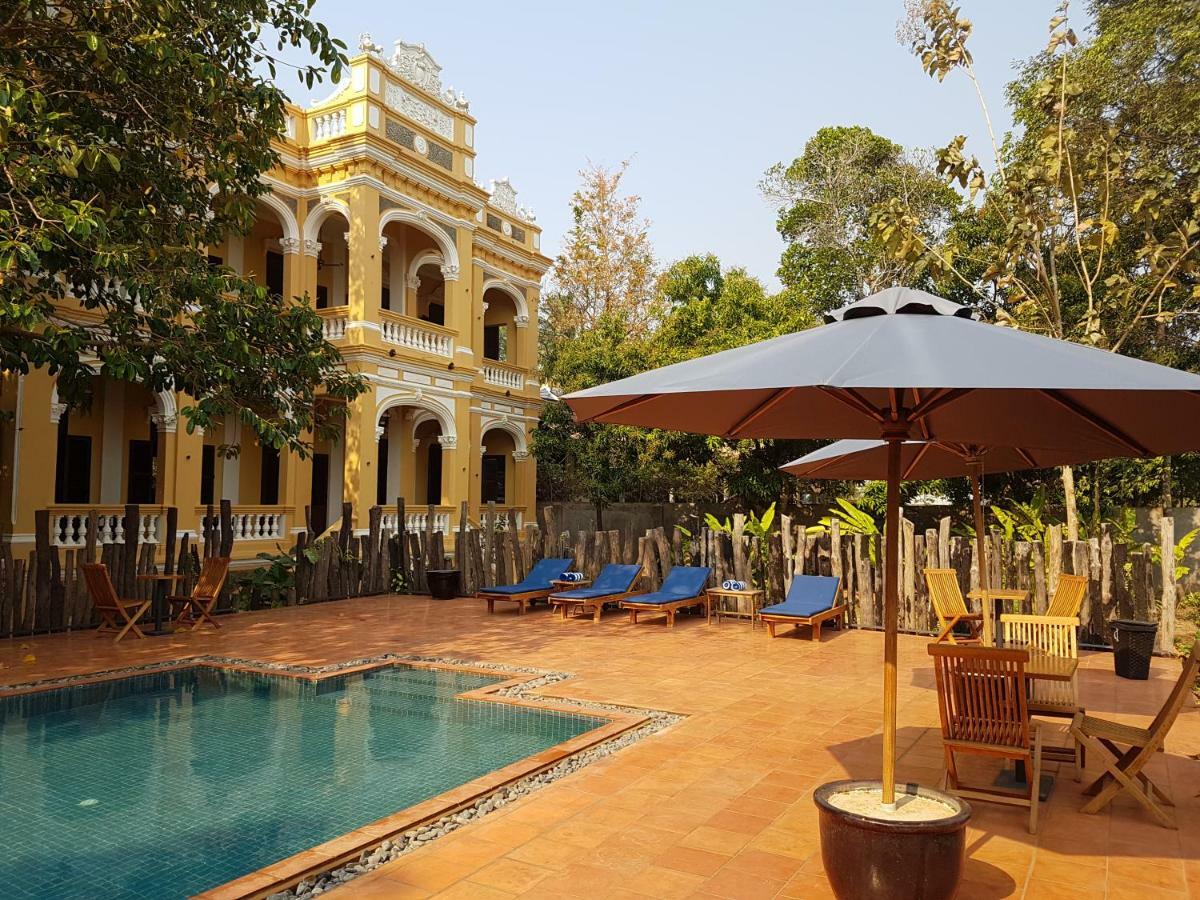 Hotel Le Relais De Chhlong Kratié Exterior foto